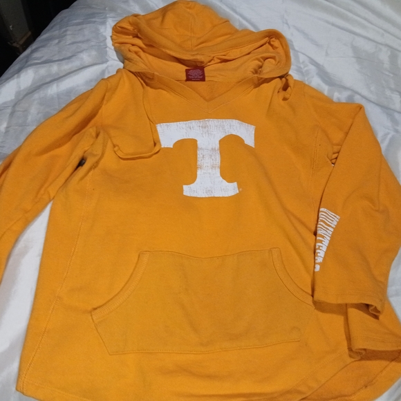 Colosseum Tops - Colosseum Orange Hoodie with White Logo